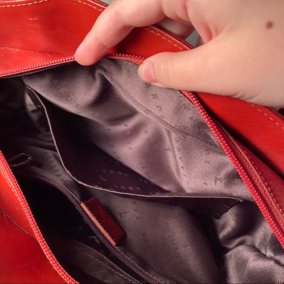 Trussardi Red Leather bag - Picture 12 of 14